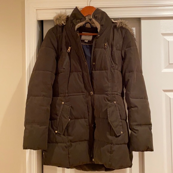 Nautica Army Green Puffer - Picture 1 of 4